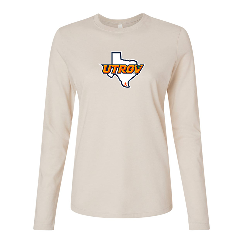 BELLA CANVAS Women’s UTRGV Vaqueros Jersey Long Sleeve Tee